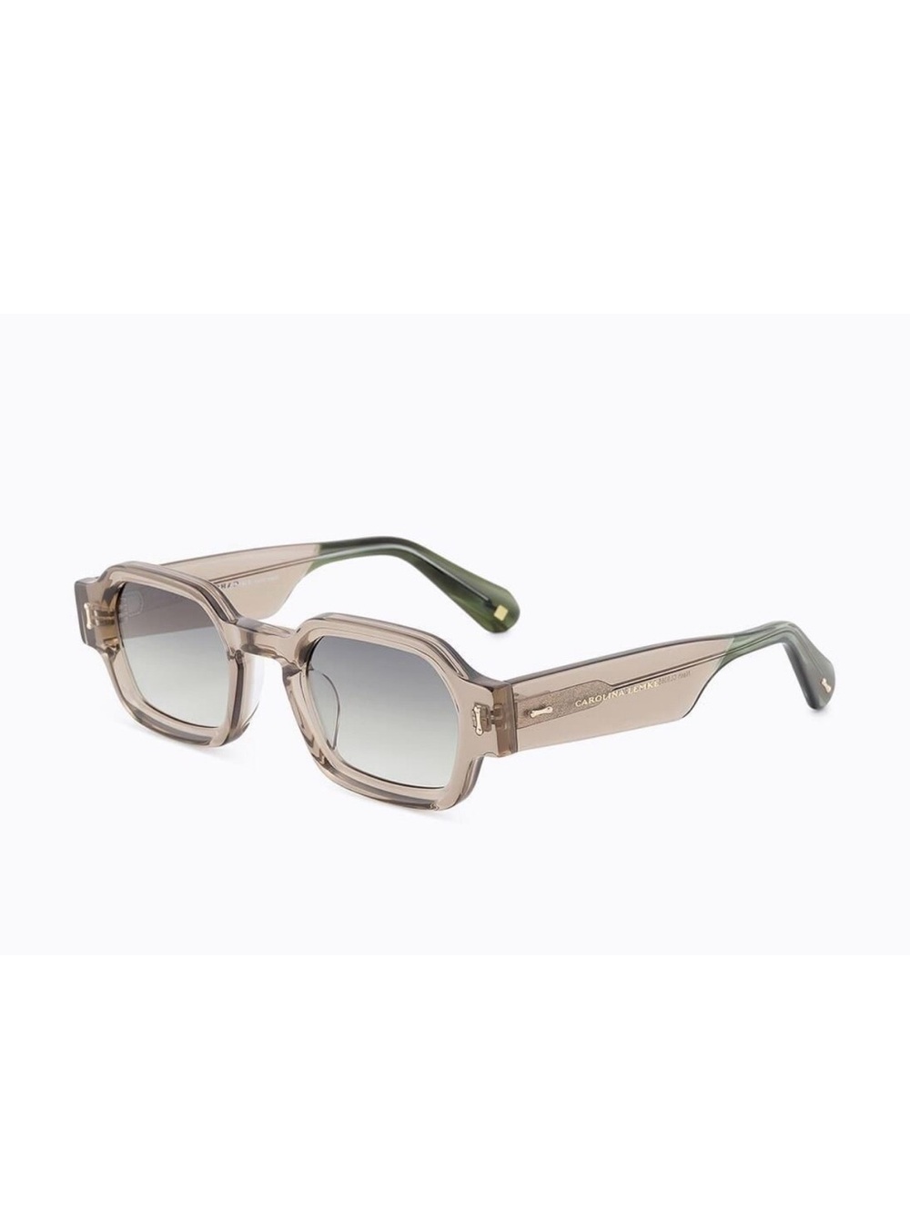 Carolina Lemke Berlin Eyewear - Nash, Transparent Taupe + Case CL9365-05